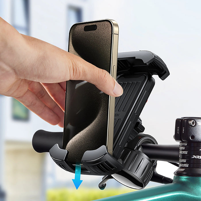 Ugreen Universal Bike Phone Holder for Bike Motorcycle Handlebar Black (LP494 Black)
