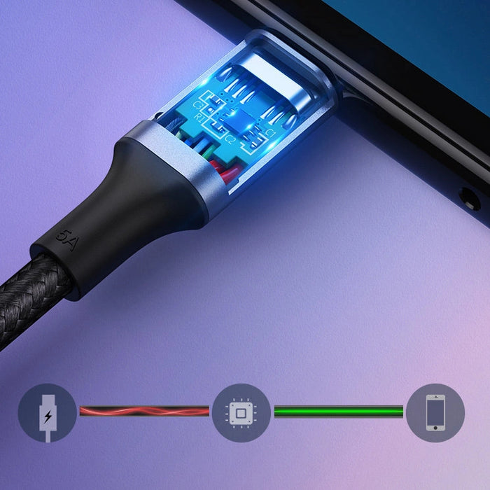 Ugreen US316 90120 USB-C - USB-C PD QC FCP cable 100W 5A 480Mb/s 3m - gray