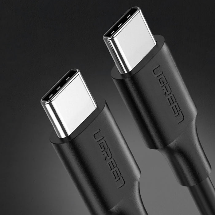 Ugreen US286 USB-C - USB-C PD QC 3A 480Mb/s 2m Cable - Black