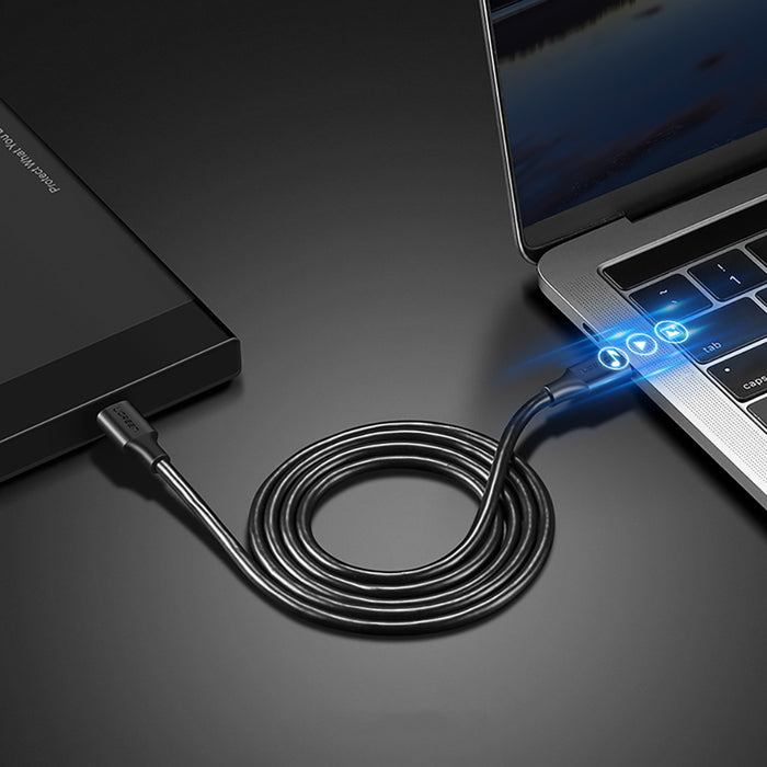 Ugreen US286 USB-C - USB-C 3A 480Mb/s cable 3m - black