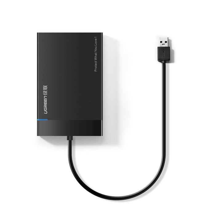 Ugreen adapter enclosure for SATA 2.5'' 5TB USB 3.0 disk drive black (US221)