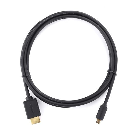 Ugreen cable Micro HDMI - HDMI cable 3m black (HD127)