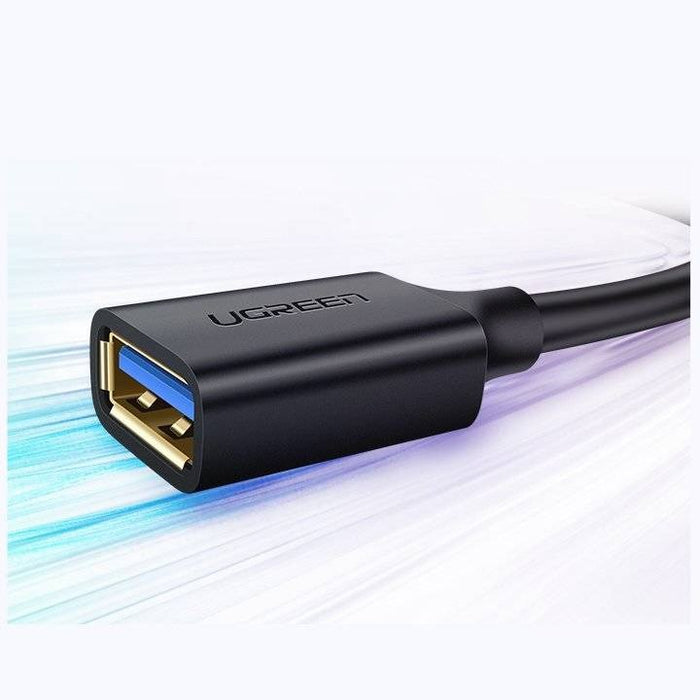Ugreen extension cable adapter USB 3.0 (female) to USB 3.0 (male) 1 m (black)