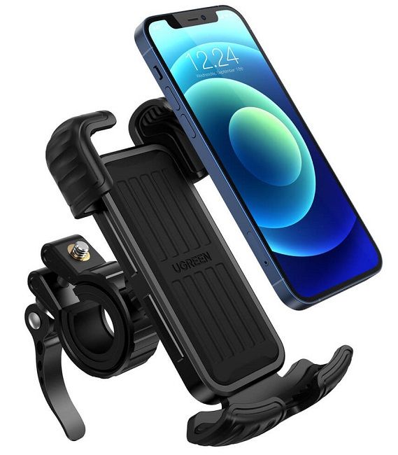 Ugreen Universal Bike Phone Holder for Bike Motorcycle Handlebar Black (LP494 Black)