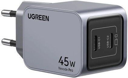 CHARGER 220V 2xUSB-C,GaN,45W X707 UGREEN