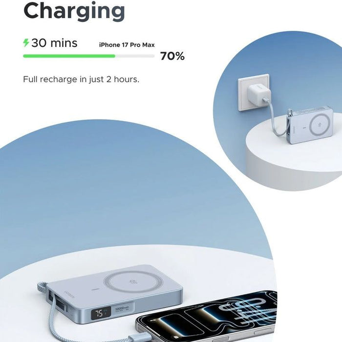 POWER BANK PB773 10,000mAh WIRELESS 25WQi2 UGREEN