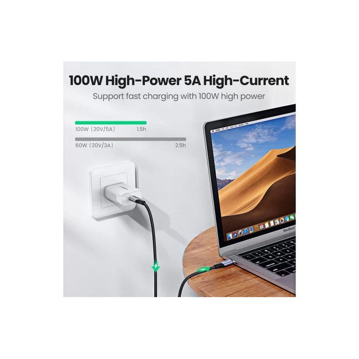 Ugreen US355 USB-C 3.1 Gen 2 / USB-C 3.1 Gen 2 cable 1 m - black