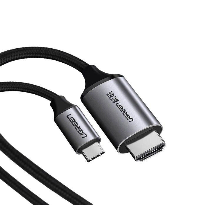 Ugreen cable HDMI cable - USB Type C 4K 60 Hz 1.5 m black-gray (MM142 50570)