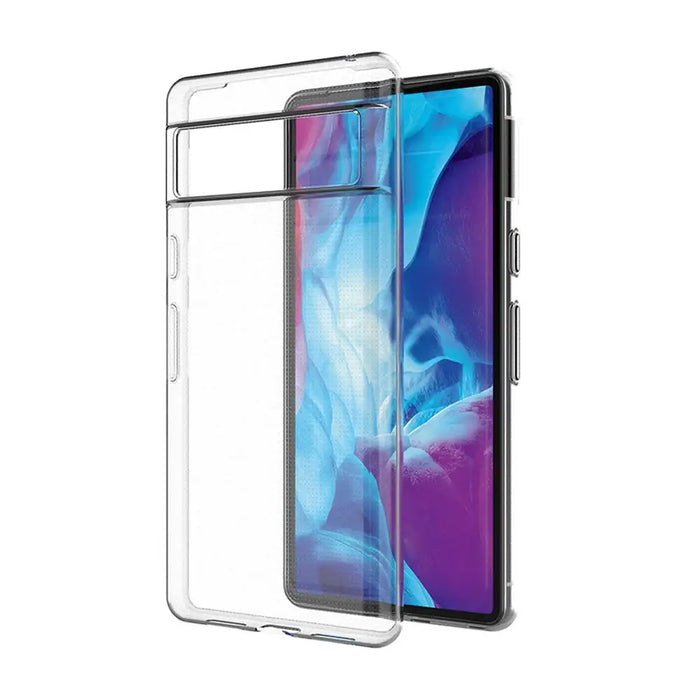 Ultra Clear 0.5mm Case for Google Pixel 7a Slim Cover Transparent - Cell phone cases and covers<<<HurtelXML