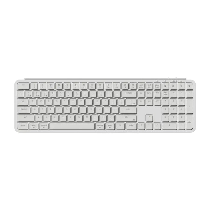 Ultra Slim Keychron B6 Pro 2.4G Wireless Keyboard (White) [B6P-K8]. - Wireless<<<Keyboards<<<Gaming<<<InnproXML