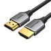 Ultra Thin HDMI Cable Vention ALEHD 0.5m 4K 60Hz (Gray) - Video cables<<<Cables<<<IT