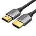 Ultra Thin HDMI HD Cable Vention ALEHF 1m 4K 60Hz (Gray) - Video cables<<<Cables<<<IT