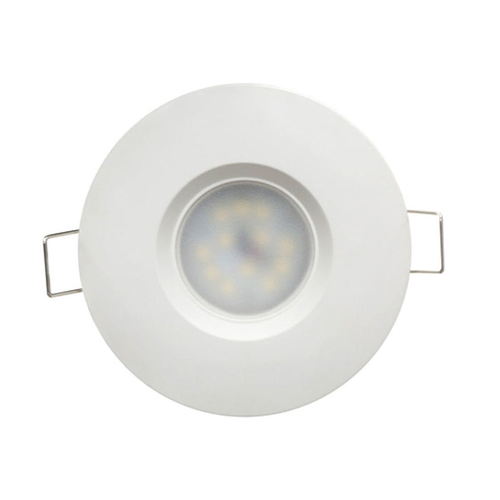 LED MOON CIRCLE 6.5W 520LM 2700K IP44 WHITE ULTRALUX