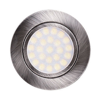 LED MOON 4W 4200K SAT.NICKEL IP44 ULTRALUX