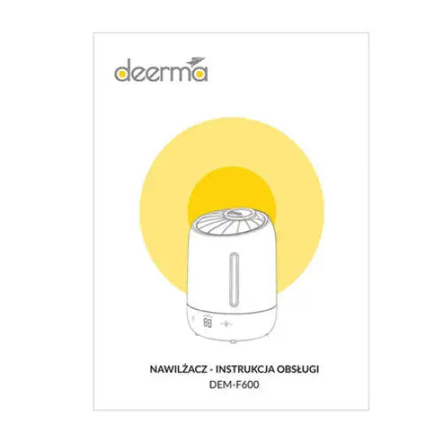 Ultrasonic humidifier Deerma F600 black - Humidifiers<<<Humidifiers<<<Small household appliances<<<InnproXML