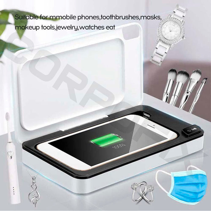 Ultraviolet UV sterilizer Great Corpofix SV7 mobile phone masks, keys, accessories and more.