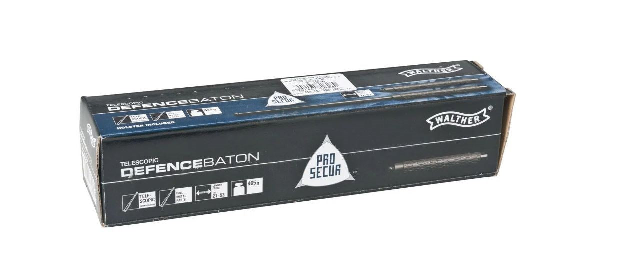 Perfecta ProSecur telescopic baton 21” black Walther.