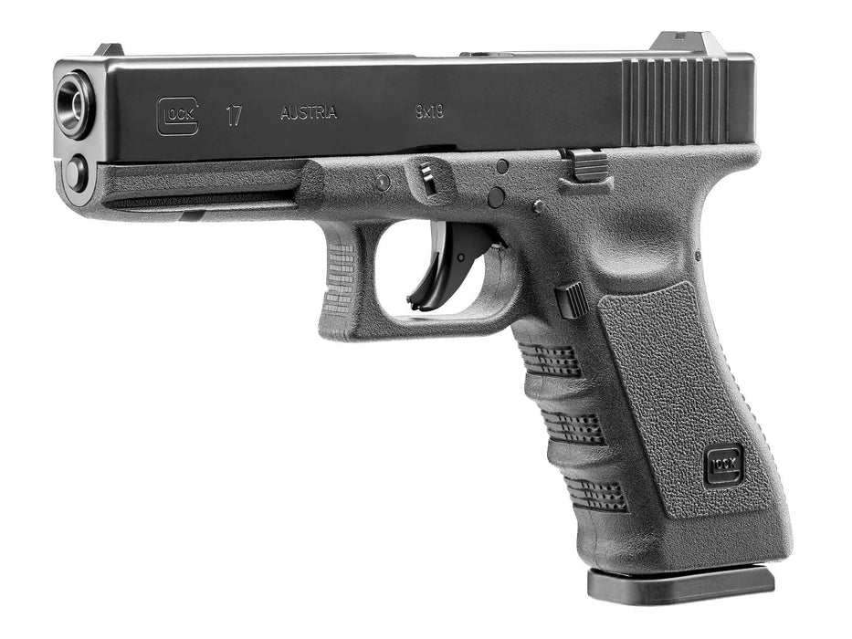 GLOCK 17 4.5 BB/Diabolo 4x8-shot air pistol. BlowBack CO2