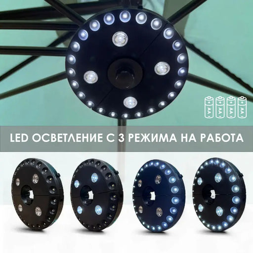 UMBRELLA BELL F270CM HD HD-11015 - Чадъри<<<Чадъри сенници и шатри<<<Градина<<<Praktiker