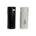 Umbrella stand DKD Home Decor 19 x 47 cm White Black Steel Umbrella 19 x 19 x 47 cm (2 Units) - Декорация и