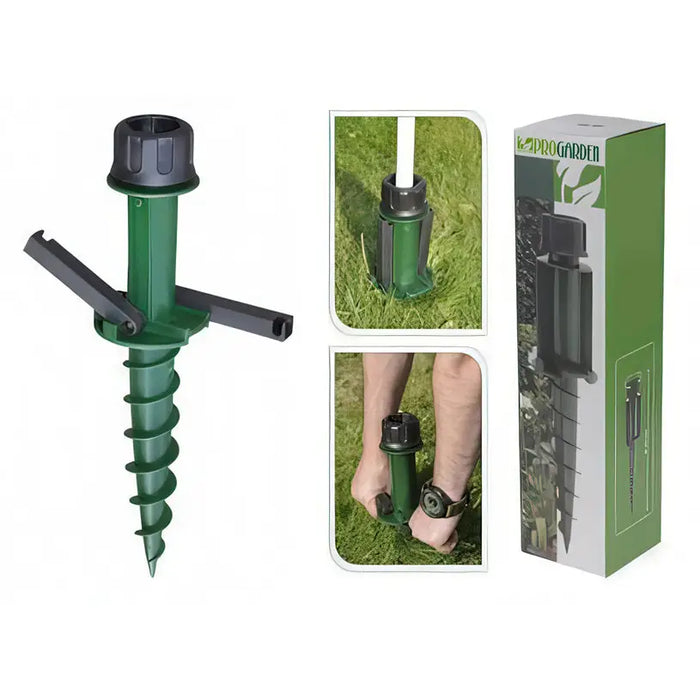 UMBRELLA STAND WITH SCREW PROGARDEN C22760630 - Оборудване чадъри<<<Къмпинг<<<Градина<<<Praktiker&&&Оборудване