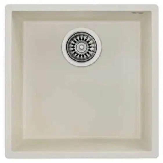 Undercounter Sink TEKA Square 40.40 TG CREAM - Еднокоритни мивки за вграждане<<<Мивки за вграждане<<<Уреди за