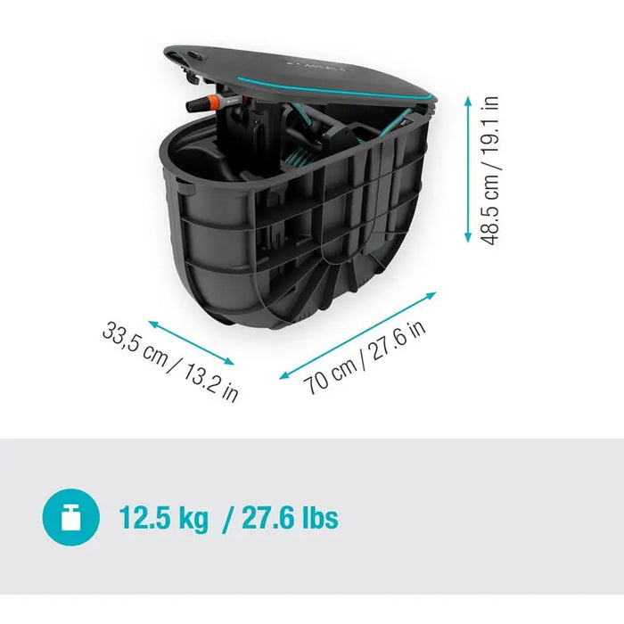 UNDERCOVER BOX WITH HOSE 20M GARDENA UNDERCOVER BOX ROLLUP GARDENA 18650-20 - Макари и