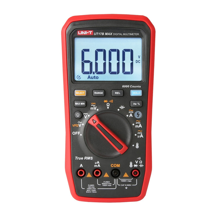 Uni-T True RMS UT17B MAX Digital Multimeter