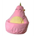 Unicorn pink L 105 x 80 cm Sako bag pouffe - Poufs for children/youthPUF-DZI<<<Poufs and footrestsPUF<<<ActionPL