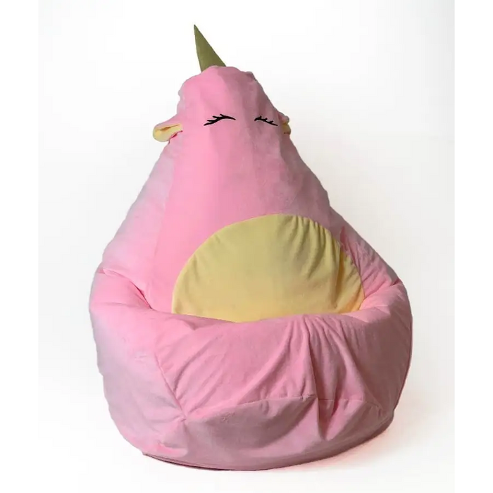 Unicorn pink XL 130 x 90 cm Sako bag pouffe - Poufs for children/youthPUF-DZI<<<Poufs and footrestsPUF<<<ActionPL
