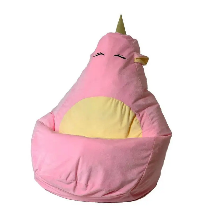 Unicorn pink XL 130 x 90 cm Sako bag pouffe - Poufs for children/youthPUF-DZI<<<Poufs and footrestsPUF<<<ActionPL
