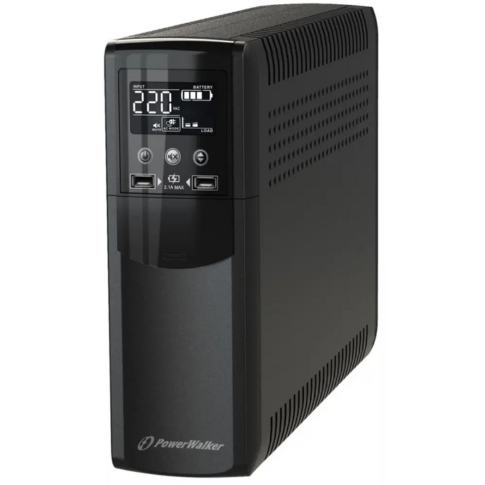 Uninterruptible Power Supply System Interactive UPS Power Walker VI 600 CSW FR 360 W - UPSZSI-UPS<<<Emergency power