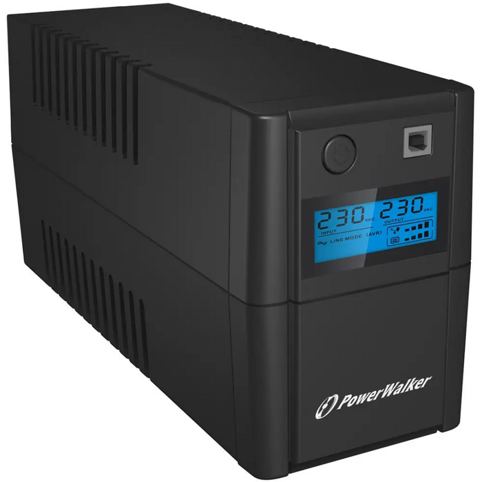 Uninterruptible Power Supply System Interactive UPS Power Walker VI 650 SHL 360 W - UPSZSI-UPS<<<Emergency power