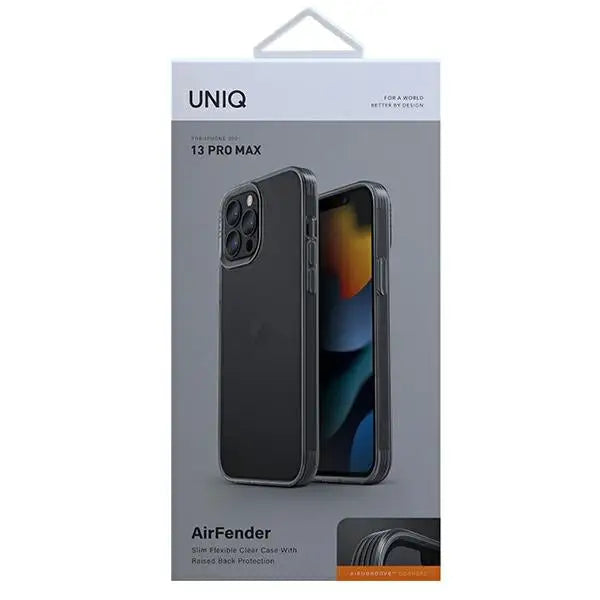 Uniq Air Fender case for iPhone 13 Pro Max - gray - Cell phone cases and covers<<<HurtelXML