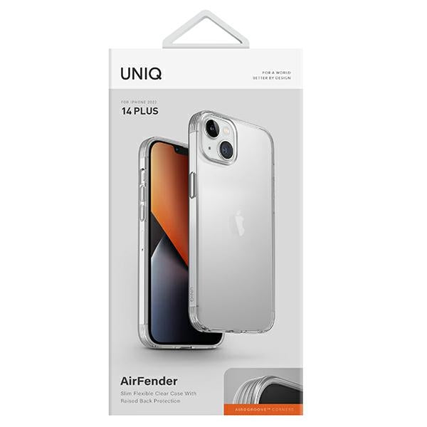 Uniq Air Fender case for iPhone 14 Plus - transparent - Cell phone cases and covers<<<HurtelXML