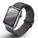 Uniq Aspen Braided Strap for Apple Watch 1/2/3/4/5/6/7/8/SE/SE2 40/38/41mm - Gray - Other cell phone