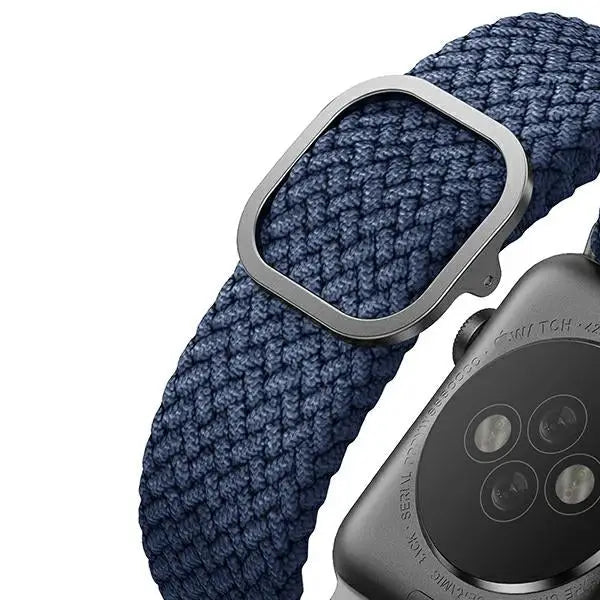 Uniq Aspen Braided Strap for Apple Watch 1/2/3/4/5/6/7/8/SE/SE2 40/38/41mm - Blue - Other cell phone