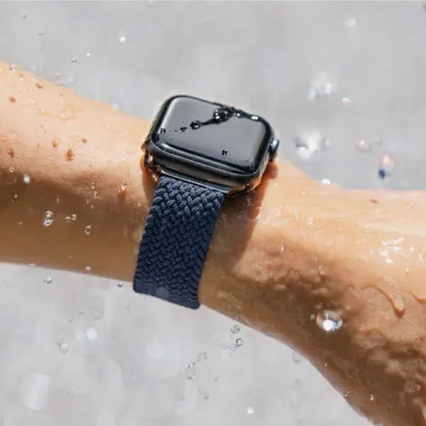 Uniq Aspen Braided strap for Apple Watch 1/2/3/4/5/6/7/8/SE/SE2 44/42/45 mm - blue - Other cell phone