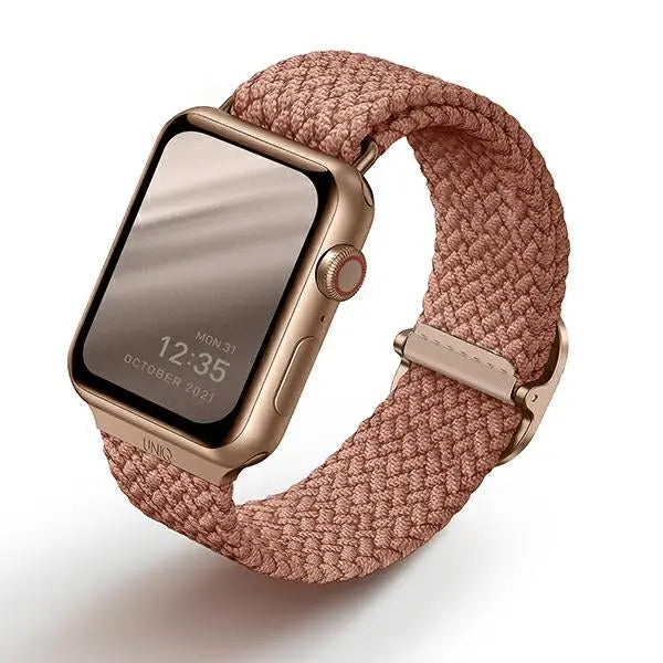 Uniq Aspen Braided strap for Apple Watch 1/2/3/4/5/6/7/8/SE/SE2 44/42/45mm - pink - Other cell phone