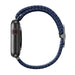 Uniq Aspen Braided Strap for Apple Watch 1/2/3/4/5/6/7/8/SE/SE2 40/38/41mm - Blue - Other cell phone