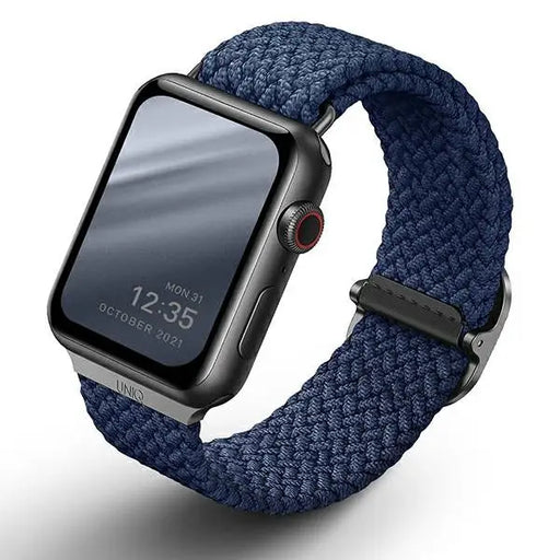 Uniq Aspen Braided strap for Apple Watch 1/2/3/4/5/6/7/8/SE/SE2 44/42/45 mm - blue - Other cell phone