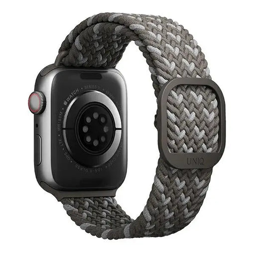 Uniq Aspen Braided Strap for Apple Watch 1/2/3/4/5/6/7/8/SE/SE2 44/42/45mm - Gray - Other cell phone