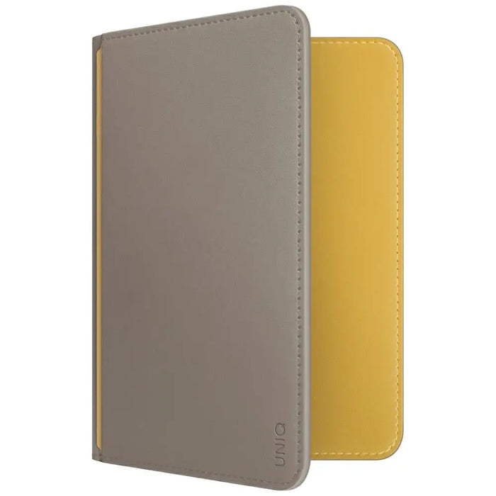 Uniq Belmont RFID Blocking Passport Case - Grey/Yellow - Cell phone cases and covers<<<HurtelXML