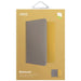 Uniq Belmont RFID Blocking Passport Case - Grey/Yellow - Cell phone cases and covers<<<HurtelXML