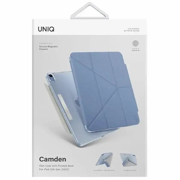 Uniq Camden case for iPad 10 gen (2022) - blue - Cell phone cases and covers<<<HurtelXML