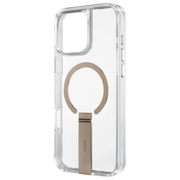 Uniq case Eleva with Vertica Stand iPhone 16 Pro 6.3’’ gold/taupe gold - Cell phone cases and covers<<<HurtelXML