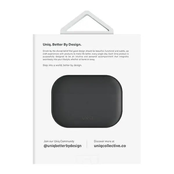 Uniq case for Lino AirPods Pro 2 gen Silicone grey/ash grey - Cell phone cases and covers<<<HurtelXML