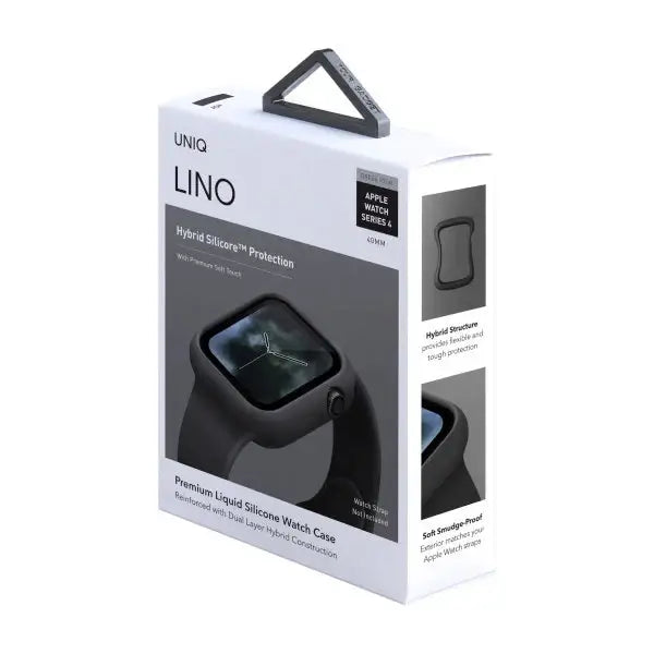 Uniq case for Lino Apple Watch Series 4/5/6/SE 40mm. black/ash black - Cell phone cases and covers<<<HurtelXML