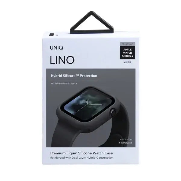Uniq case for Lino Apple Watch Series 4/5/6/SE 40mm. black/ash black - Cell phone cases and covers<<<HurtelXML