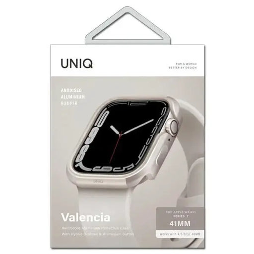 Uniq case Valencia Apple Watch Series 4/5/6/7/8/SE/SE2 40/41mm. starlight - Other cell phone equipment<<<HurtelXML